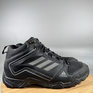Adidas Aztor Hiker Mid II Men’s 9.5 Black Lace Up Boots‎ Shoes Outdoors